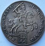 West-Friesland zeldzame en mooie zilveren dukaton 1785, Postzegels en Munten, Ophalen of Verzenden, Vóór koninkrijk, Overige waardes