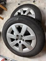 VW Polo lichtmetalen velgen met Winterbanden, Auto diversen, Wieldoppen, Ophalen, Gebruikt