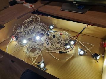 LED 1,5W 12V 27mm Warmwhite 10 stuks WIFI beschikbaar voor biedingen