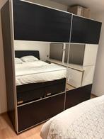 Ikea Pax Kast Zwart - Ruime Kledingkast, Huis en Inrichting, Kasten | Kledingkasten, Ophalen, Kunststof, 200 cm of meer, Zo goed als nieuw