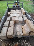 Mergelblokken, ca. 1.5 kuub, Doe-het-zelf en Verbouw, Metselstenen, Ophalen of Verzenden