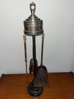 Art Deco Openhaardset. Koperen Haardstel., Ophalen of Verzenden
