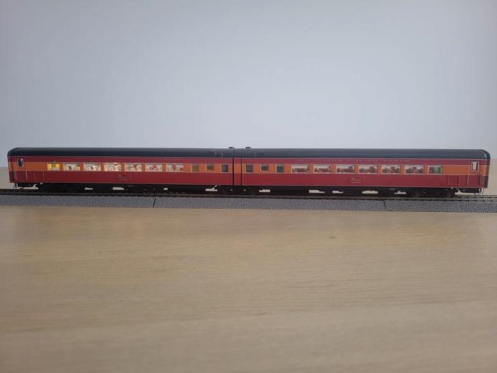 Broadway Limited 688 SP Daylight dubbele wagon, Hobby en Vrije tijd, Modeltreinen | H0, Nieuw, Wagon, Gelijkstroom, Overige merken