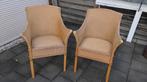 Set van 2 loom stoelen, Huis en Inrichting, Stoelen, Ophalen, Gebruikt, Overige kleuren