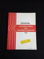 Werkplaatshandboek Toyota leveringsprocedures (1985), Auto diversen, Ophalen of Verzenden