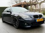 BMW 5-Serie 3.0 I 530 AUT 2008 Zwart, Auto's, Achterwielaandrijving, 2000 kg, Leder, 272 pk