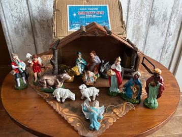 “Antiek” Kerststalletje beschikbaar voor biedingen