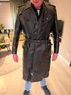 Originele jaren 50 heren leren brommerjas van Indiana, Kleding | Heren, Bruin, Maat 48/50 (M), Ophalen of Verzenden, Indiana