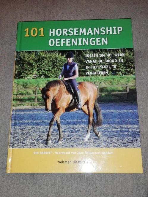 Boek - 101 Horsemanship Oefeningen - zgan, Boeken, Dieren en Huisdieren, Zo goed als nieuw, Paarden of Pony's, Ophalen of Verzenden