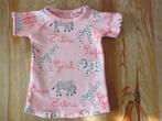 Roze zomerjurkje met dieren Prenatal maat 56, Ophalen of Verzenden, Zo goed als nieuw, Meisje, Jurkje of Rokje