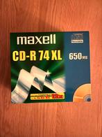 Maxell CD-R 74XL 650 MB 10 stuks, Computers en Software, Beschrijfbare discs, Nieuw, Cd, Maxell, Ophalen of Verzenden
