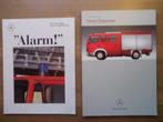21x Mercedes WAS Binz Ziegler Brandweer folders/brochures, Ophalen of Verzenden, Zo goed als nieuw, Mercedes