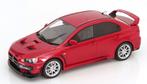 OttoMobile 1:18 Mitsubishi Lancer Evo X FQ-400 2012 rood, Ophalen of Verzenden, Nieuw, Auto, OttOMobile