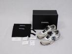 Chanel Sneakers Suede Mesh White/Grey Size 42, ., Wit, Ophalen of Verzenden, .