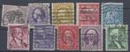 1550 amerika precancels perfins, Postzegels en Munten, Postzegels | Amerika, Verzenden, Noord-Amerika, Gestempeld