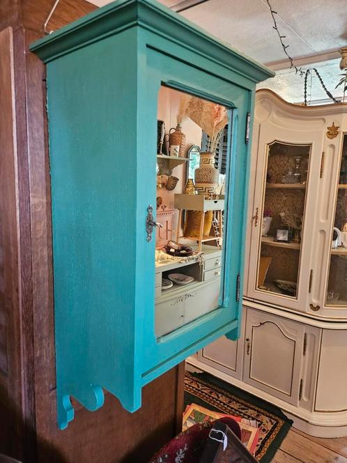 Vintage Medicijnkastje, Huis en Inrichting, Badkamer | Badkamermeubels, Gebruikt, Minder dan 100 cm, 25 tot 50 cm, Ophalen