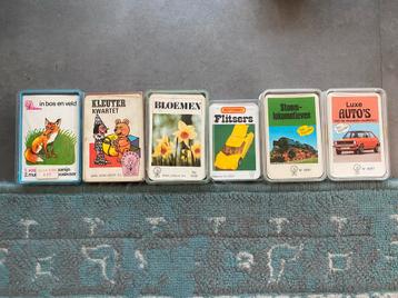 Oude retro vintage kwartetten VENES Utrecht B.V beschikbaar voor biedingen