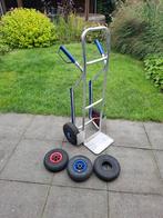 Steekwagen met 3 extra banden, Ophalen