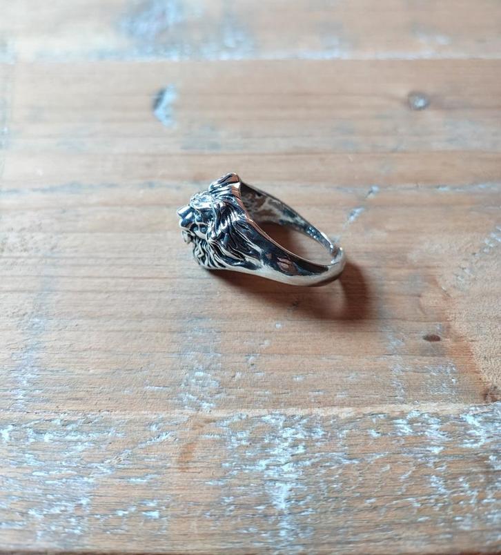 Nieuwe Leeuwen Ring - Stoer en Uniek!, Sieraden, Tassen en Uiterlijk, Ringen, Verzenden