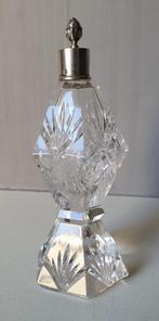 Parfumfles kristal en zilver antiek Daniel Jan de Haas, Verzenden