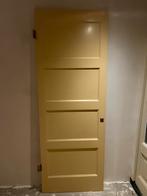Paneeldeur - 4 vlaks - 73,3 x 200,3 x 3,5, Ophalen, Gebruikt, Minder dan 80 cm, Binnendeur
