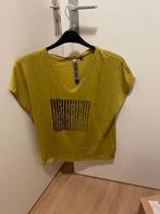 t-shirt Poools maat 44 geel Vene Vidi Vici, Kleding | Dames, T-shirts, Maat 42/44 (L), Zo goed als nieuw, Poools, Ophalen