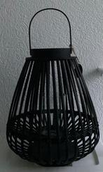 Riverdale Rieten windlicht, Huis en Inrichting, Woonaccessoires | Kandelaars en Kaarsen, Ophalen, Gebruikt, Overige materialen