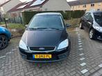 Ford C-Max 1.6 74KW 2006 Zwart, Auto's, Ford, Voorwielaandrijving, 1596 cc, Stof, 4 cilinders