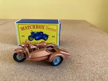 Matchbox 66B: Harley Davidson met zijspan incl. doosje beschikbaar voor biedingen