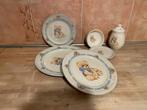 Kinderservies aardewerk beertje blauw, Huis en Inrichting, Overige typen, Ophalen of Verzenden, Zo goed als nieuw, Overige stijlen
