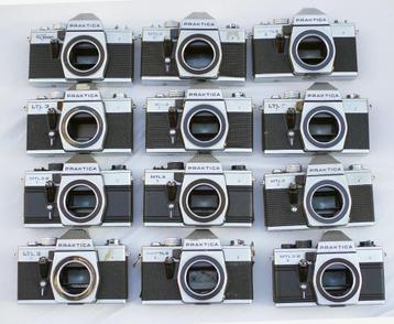 PRAKTICA M42 body's e.a. (allen ongecontroleerd) (en Zenit) beschikbaar voor biedingen
