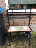 Vintage planten etagère met mozaïek, Ophalen, Gebruikt