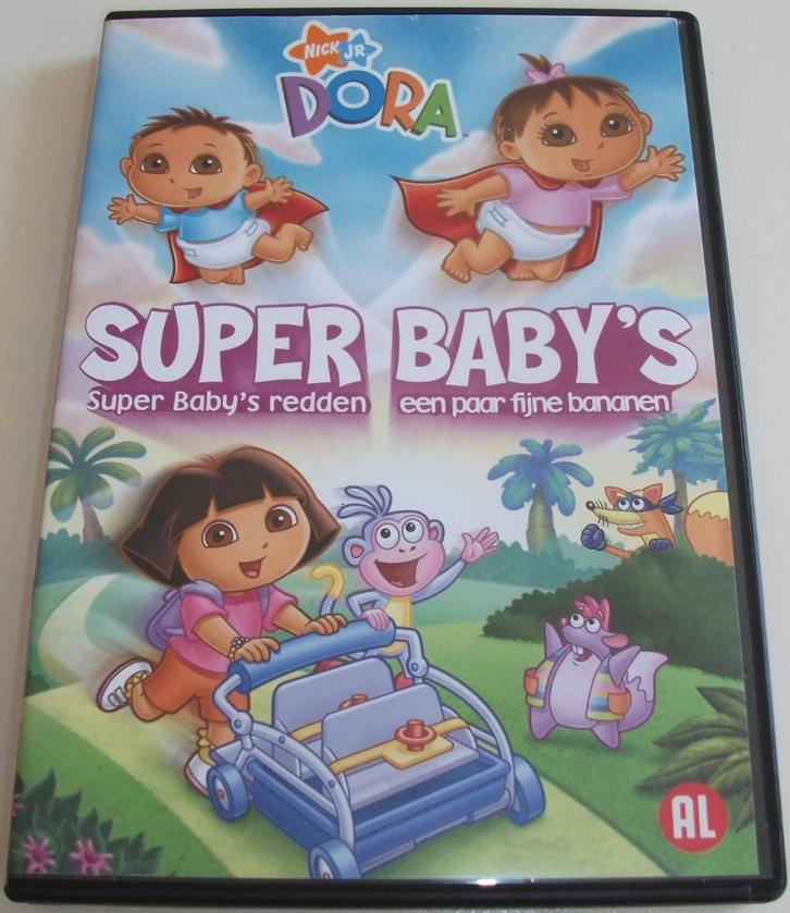 Dvd *** DORA *** Super Baby's, Cd's en Dvd's, Dvd's | Kinderen en Jeugd, Zo goed als nieuw, Tv fictie, Educatief, Alle leeftijden