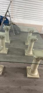 3 tafels met griekse pilaren, Huis en Inrichting, Ophalen