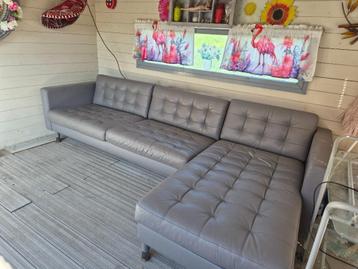 Ikea LANDSKRONA 4-zitsbank, met chaise longue en nerfleer - afbeelding 2