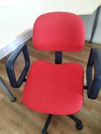 Bureaustoel, Ophalen, Gebruikt, Rood