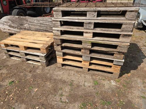 Gebruikte euro Pallets - Partij, Doe-het-zelf en Verbouw, Hout en Planken, Gebruikt, Pallet, Overige houtsoorten, Minder dan 200 cm