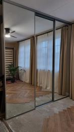 Spiegel schuifwand-panelen voor kast/nis 245x264, Ophalen, Gebruikt, 200 cm of meer, 200 cm of meer