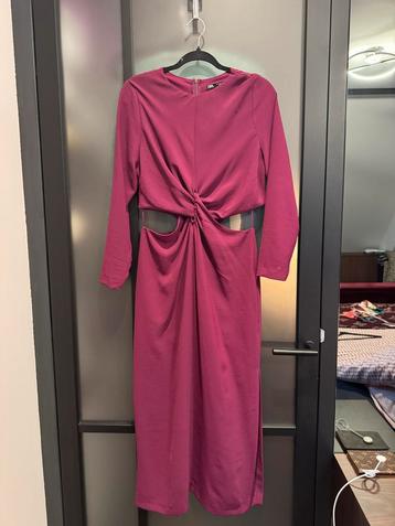 Mooie paarse jurk van Zara maat l beschikbaar voor biedingen