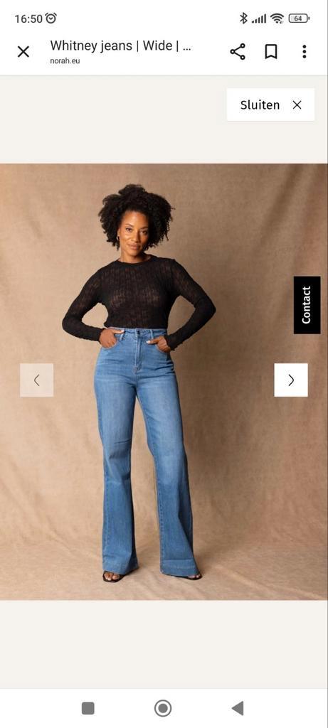 Norah Spijkerbroek Maat 44, Lengte 30, Kleding | Dames, Spijkerbroeken en Jeans, Ophalen of Verzenden