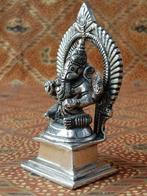 Mooi vintage brons beeldje uit India van Ganesha 9,5 cm.