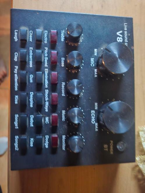 V8 Geluidskaart / Audio Interface, Audio, Tv en Foto, Professionele Audio-, Tv- en Video-apparatuur, Gebruikt, Audio, Ophalen of Verzenden