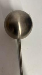 Schoorsteen kap bal rvs 12cm, Ophalen of Verzenden, Hout, Overige soorten