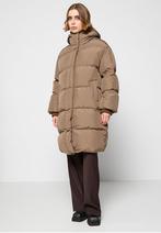 Closed winterjas maat S, Ophalen of Verzenden, Zo goed als nieuw, Maat 36 (S), Bruin