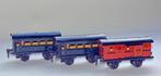3 x oude antieke Märklin personenwagen spoor 0, Verzenden
