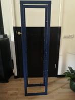 Brandhoutrek Houtopslag Metaal Wit Blauw 40 x 150 x 25, Minder dan 3 m³, Ophalen
