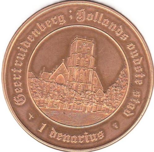 GEERTRUIDENBERG HOLLANDS OUDSTE STAD, Postzegels en Munten, Penningen en Medailles, Overige materialen, Verzenden