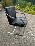 Walter Knoll Art Collection Cantilever Rudolf Glatzel 1970,s, Ophalen, Gebruikt, Zwart, Leer