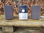 degelijke vintage sony microset cd + cassettedeck + radio me, Gebruikt, Cd-speler, Microset, Ophalen of Verzenden