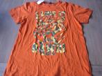 t-shirt mt 158/164 oranje opdruk tijger, nieuw, Verzenden, Nieuw, Jongen, Shirt of Longsleeve